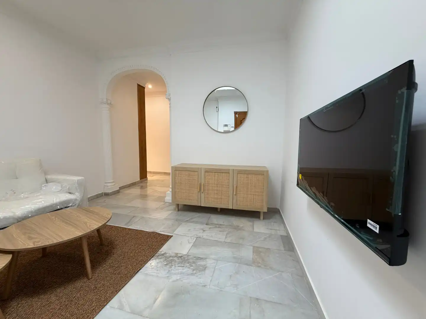Living room of Flat for sale in Mijas  with Air Conditioner, Heating and Terrace