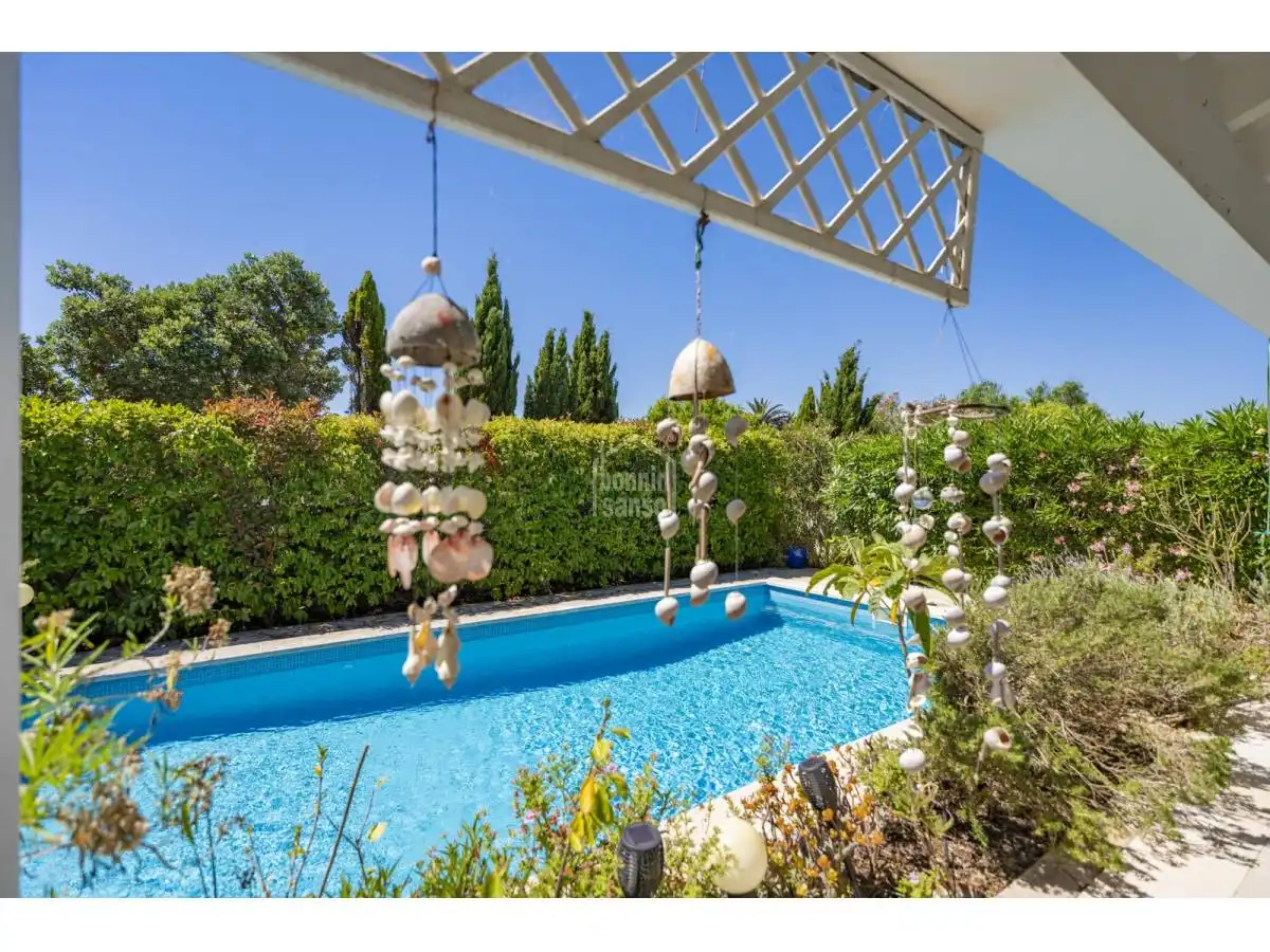 Jardí de Casa o xalet en venda en Es Castell amb Calefacció, Jardí privat i Terrassa