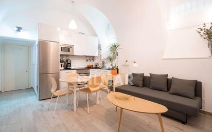 Kitchen of Flat for sale in  Madrid Capital  with Heating and Furnished