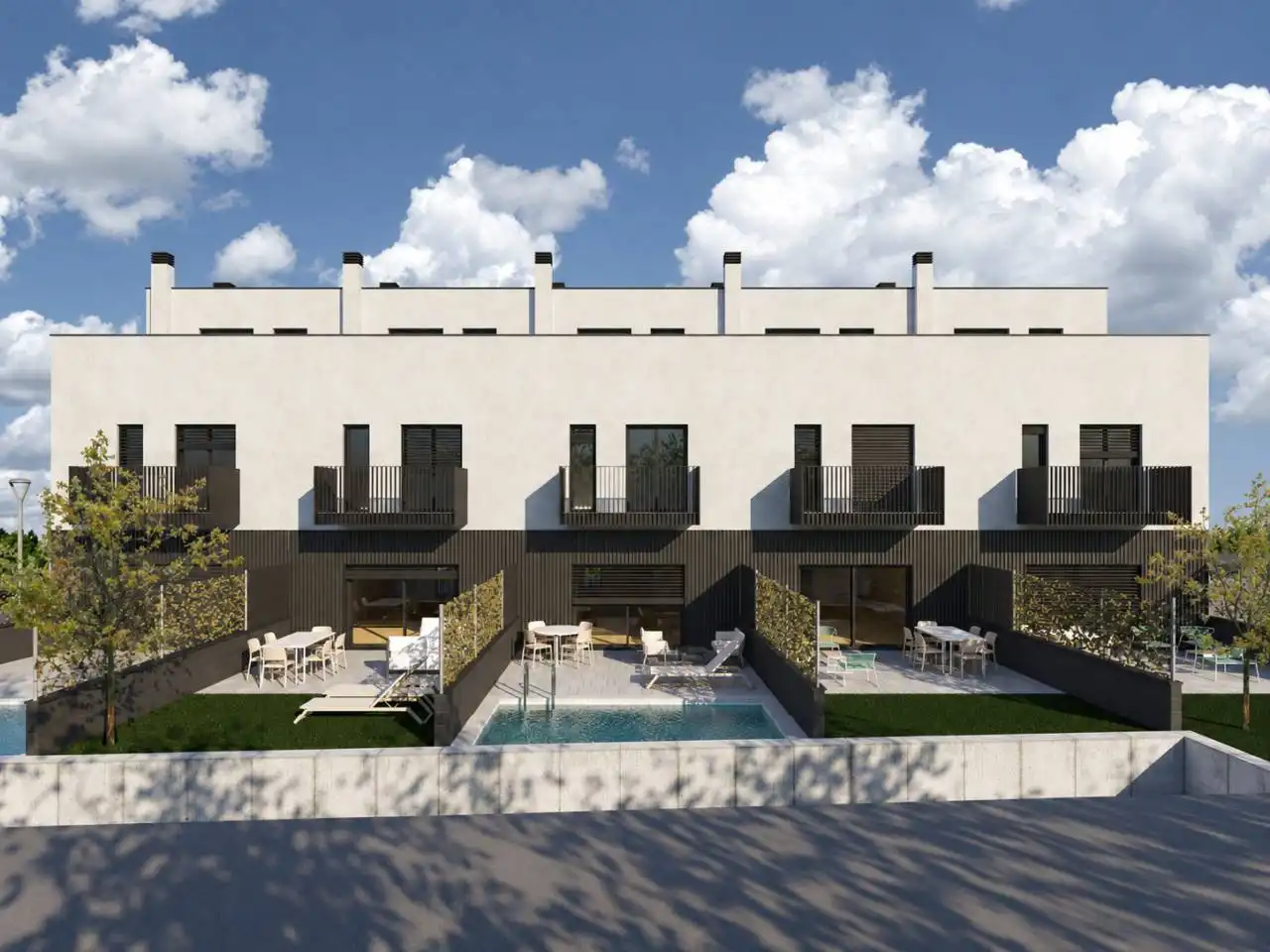 Vista exterior de Casa o chalet en venta en Santpedor con Aire acondicionado, Calefacción y Jardín privado