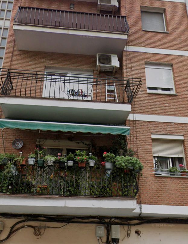 Balcony of Flat to rent in  Toledo Capital  with Air Conditioner and Heating