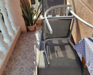 Balcony of House or chalet to rent in Los Alcázares  with Air Conditioner, Private garden and Furnished