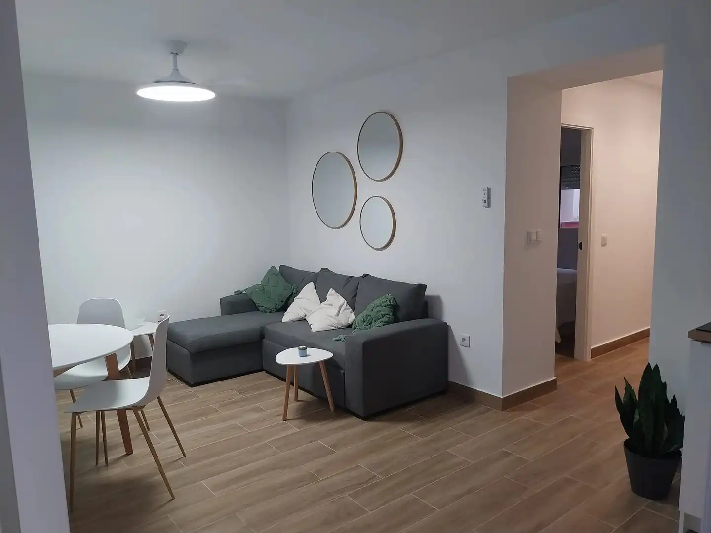 Sala de estar de Planta baja de alquiler en Pueblo