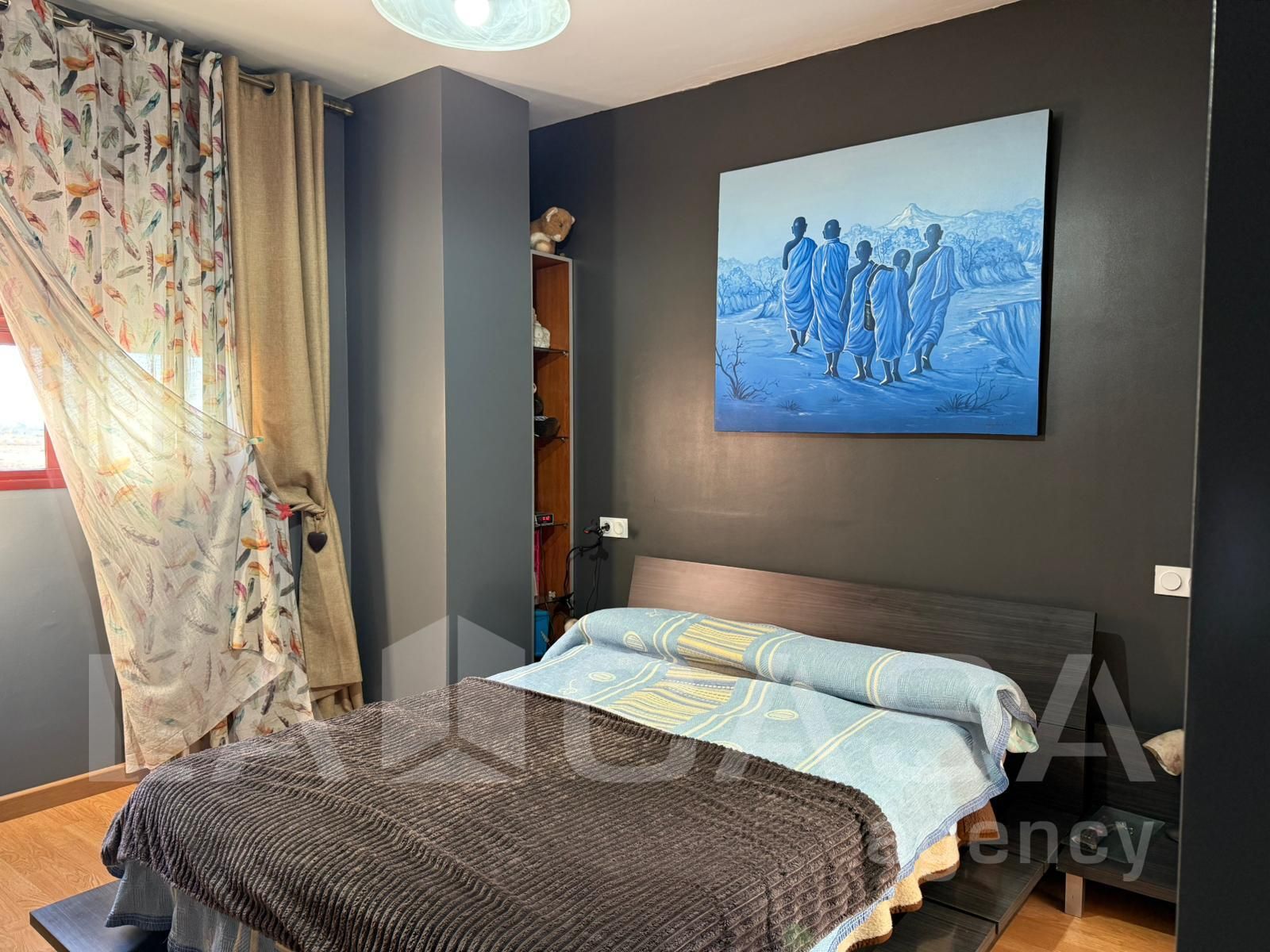 Bedroom of Flat for sale in Dos Hermanas  with Air Conditioner, Terrace and Storage room