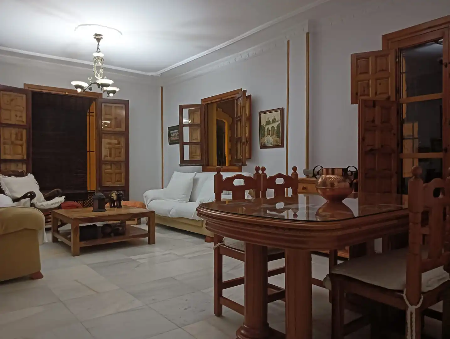 Living room of Flat for sale in Jerez de la Frontera  with Air Conditioner and Balcony
