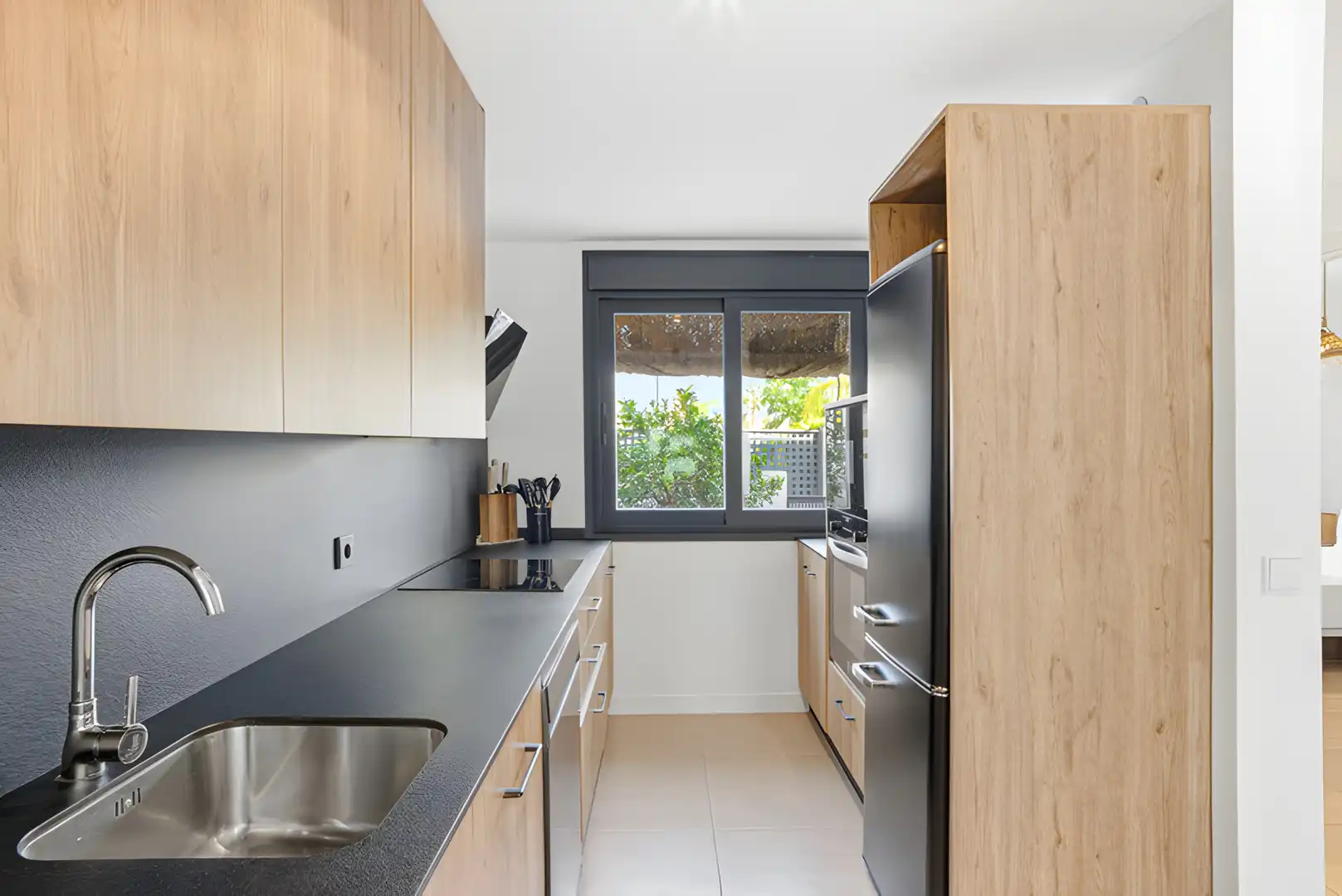 Cocina de Casa adosada en venta en Estepona con Aire acondicionado, Terraza y Piscina