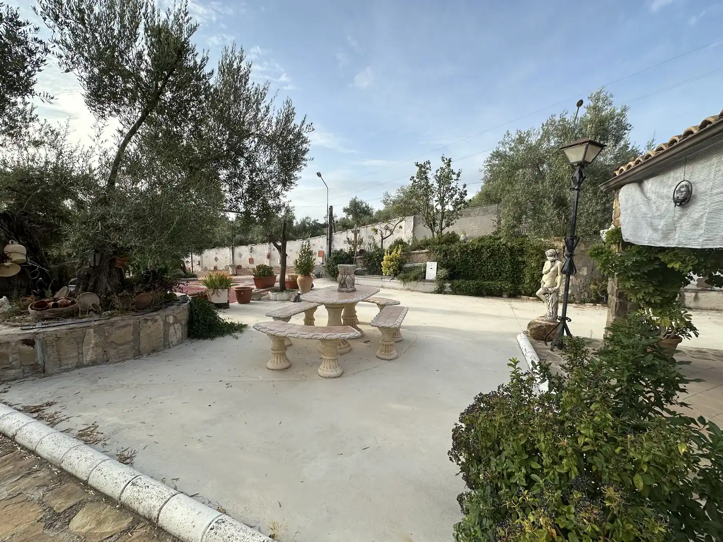 Terraza de Casa o chalet en venta en Baeza con Jardín privado y Piscina