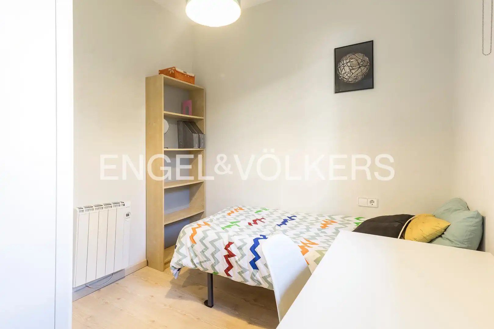 Bedroom of Flat for rent in Barcelona  with Air Conditioner, Heating and Parquet flooring