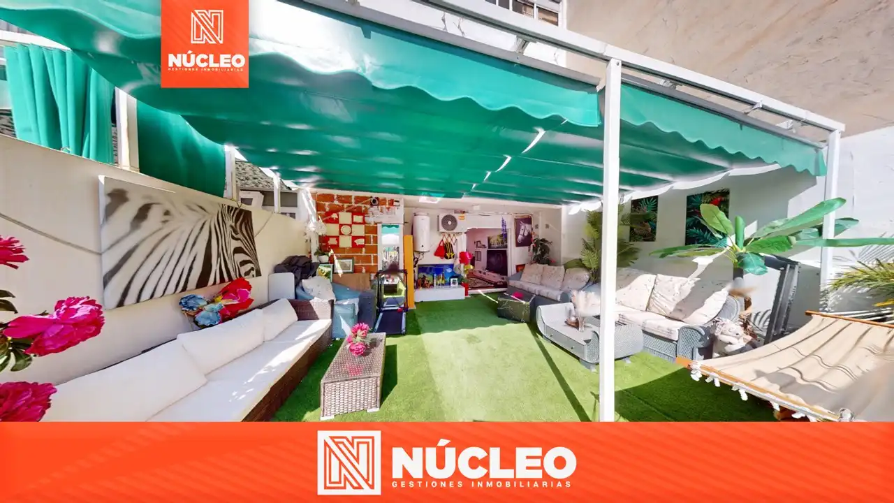 Terrace of Flat for sale in Alicante / Alacant  with Air Conditioner, Private garden and Terrace