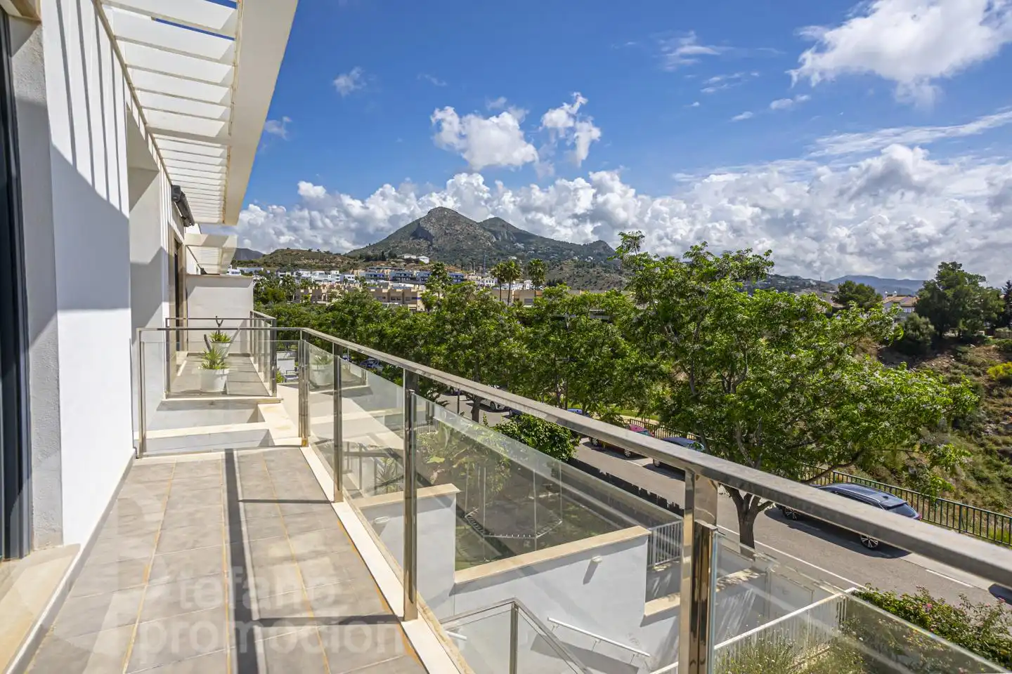 Terraza de Casa adosada en venta en Málaga con Aire acondicionado, Calefacción y Jardín privado
