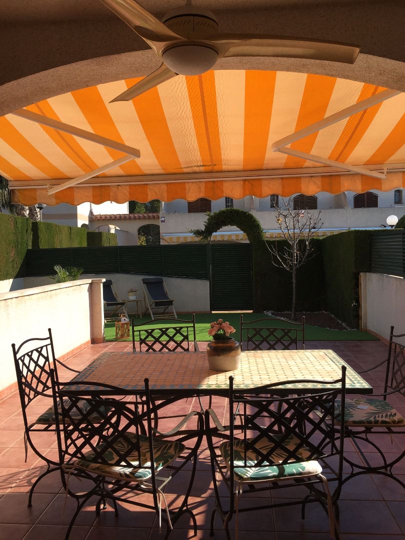 Terrace of Single-family semi-detached for sale in Vandellòs i l'Hospitalet de l'Infant  with Air Conditioner, Private garden and Oven