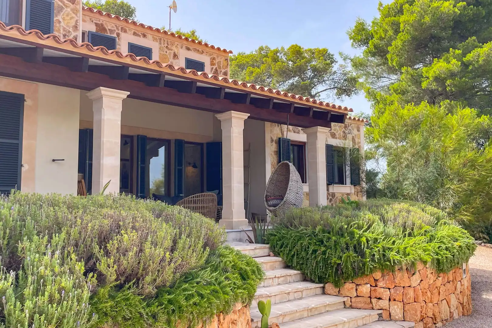 Exterior view of Country homes for rent in Artà  with Air Conditioner, Heating and Terrace