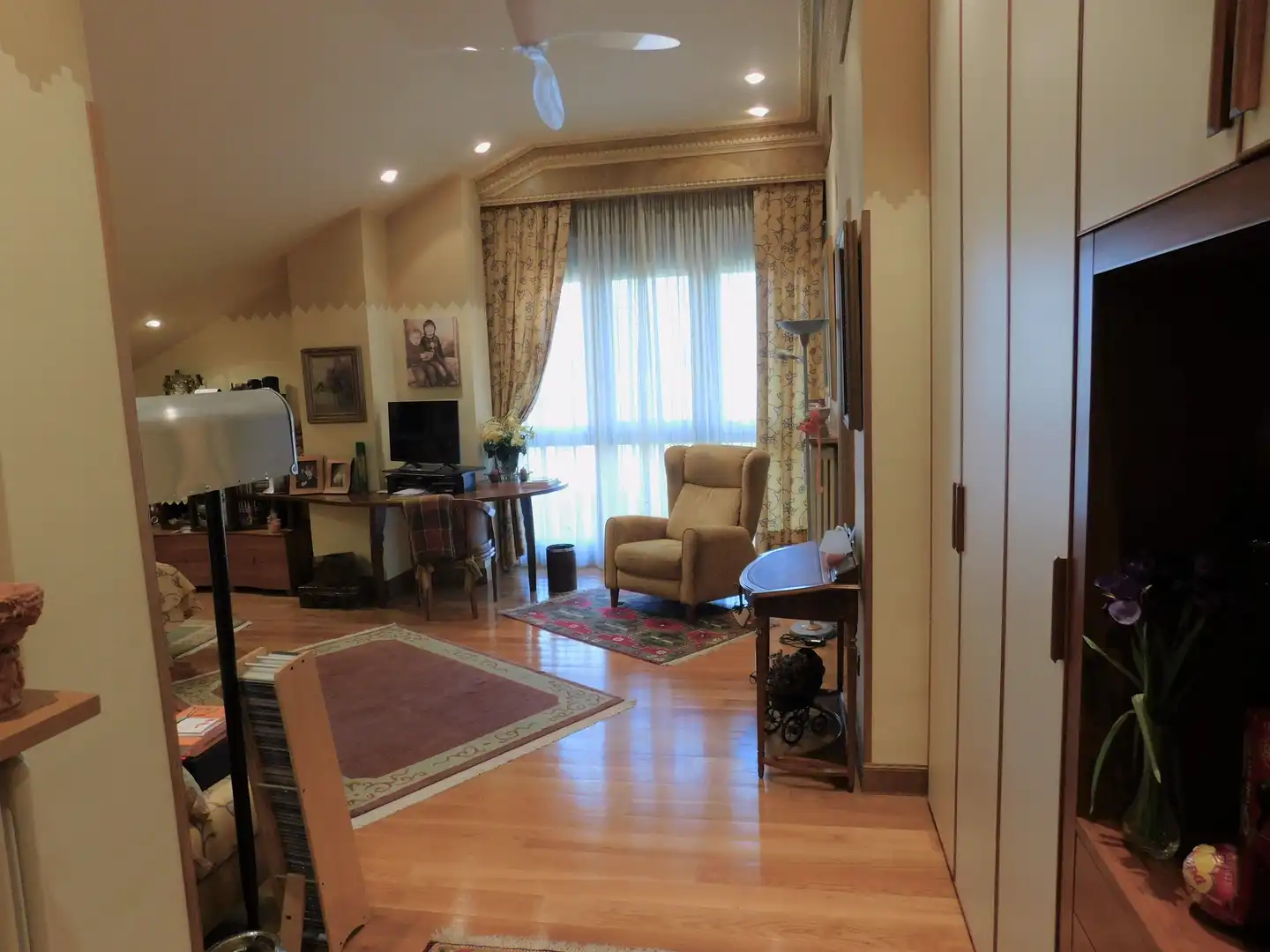 Sala de estar de Casa o chalet en venta en Zizur Mayor / Zizur Nagusia con Calefacción, Jardín privado y Terraza