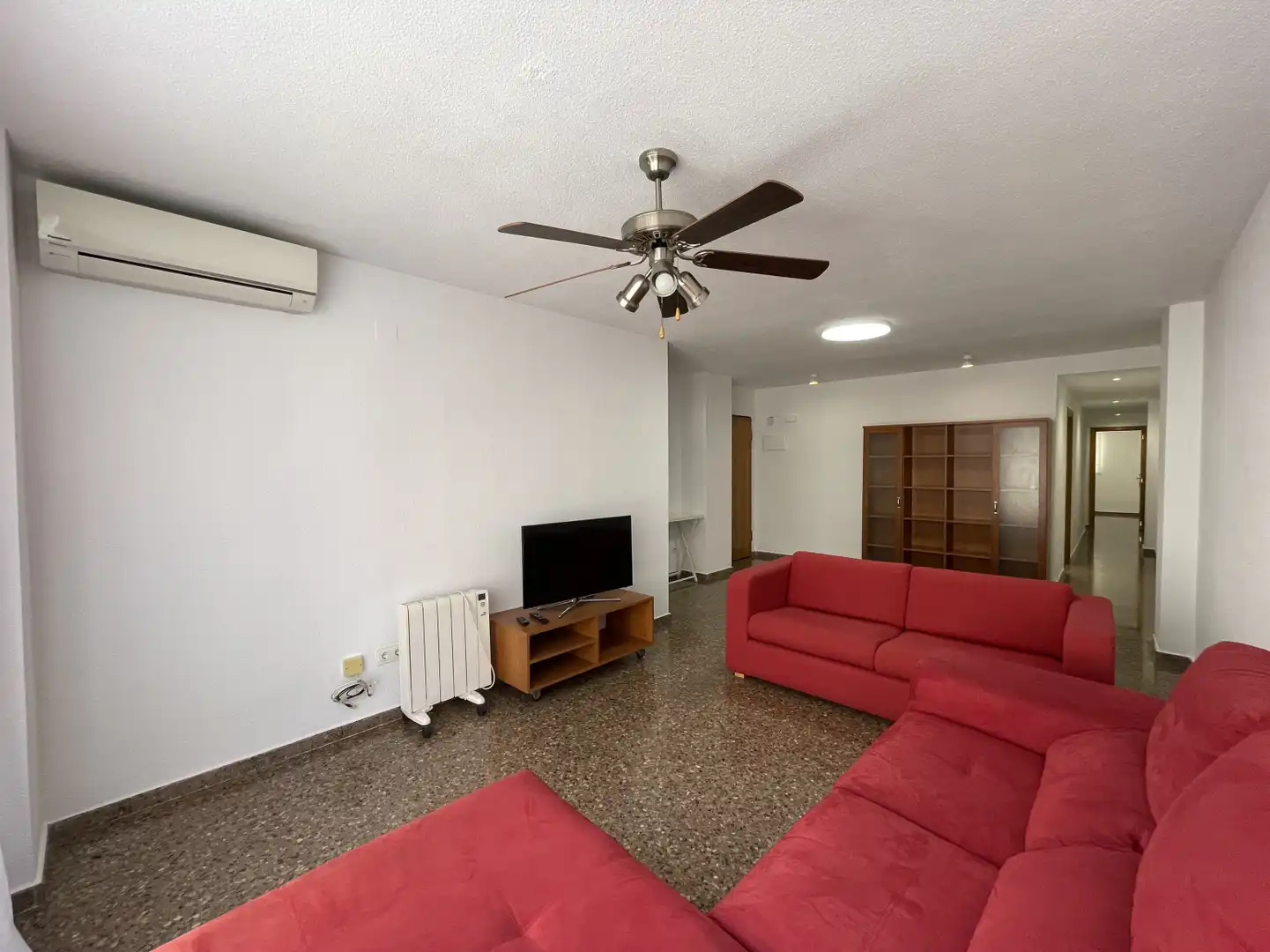 Sala d'estar de Pis de lloguer en Valencia amb Aire condicionat