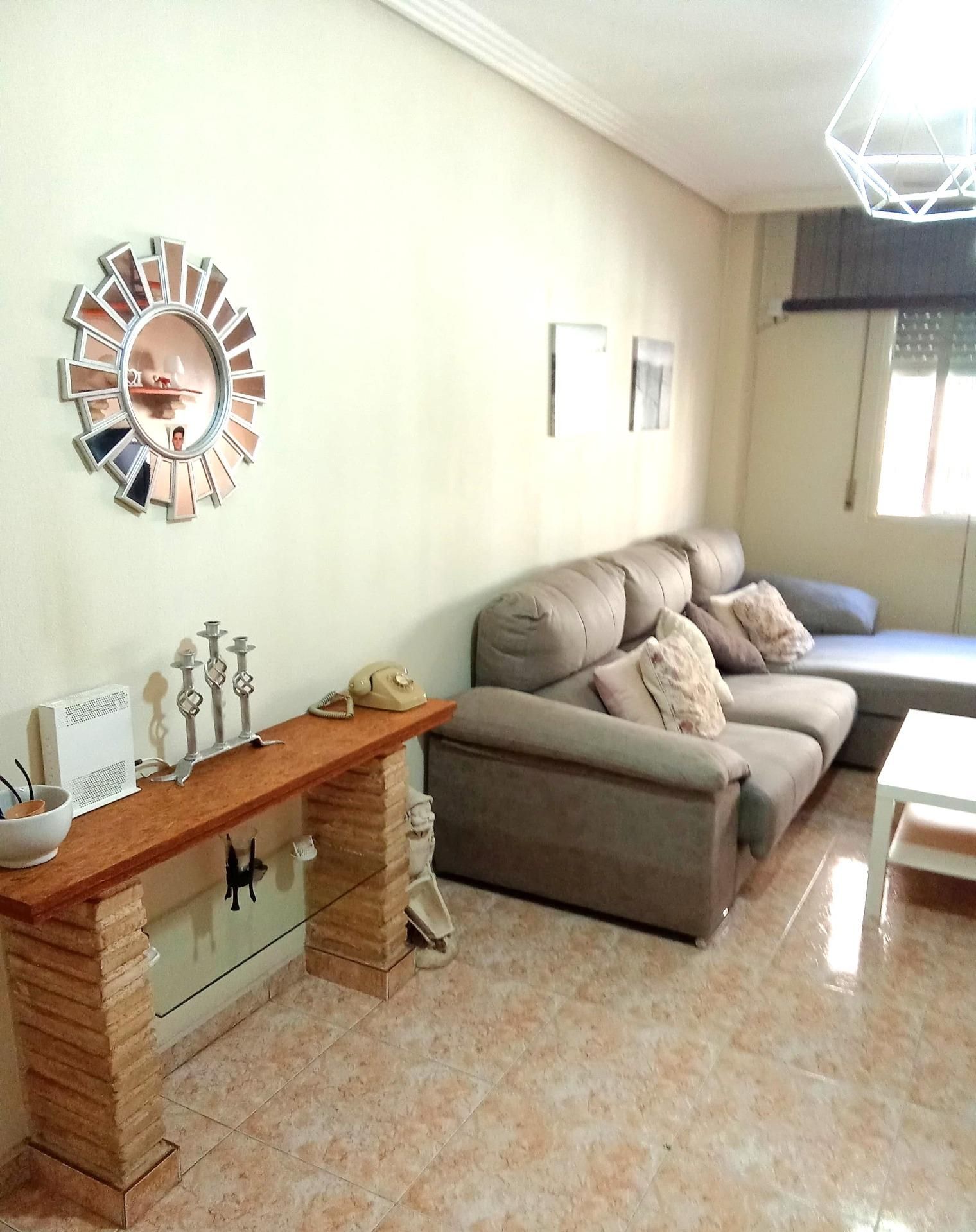 Living room of Planta baja for sale in  Murcia Capital  with Air Conditioner, Heating and Terrace