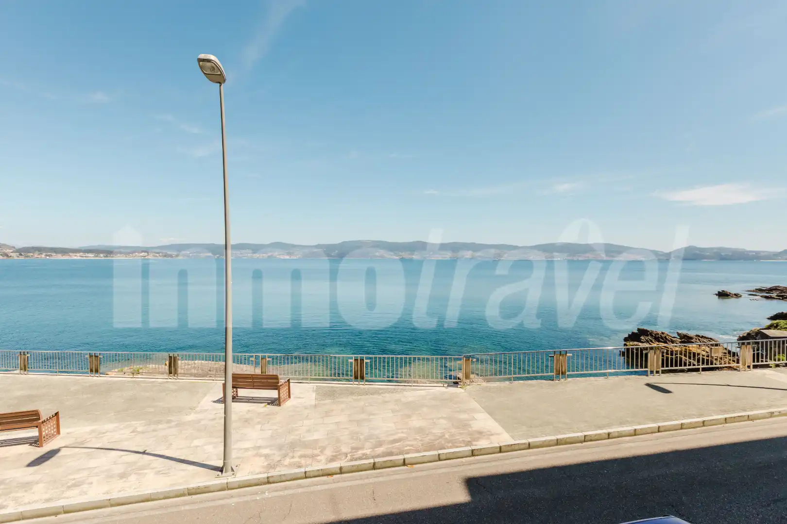 Exterior view of Flat for rent in Sanxenxo  with Furnished, Oven and Washing machine
