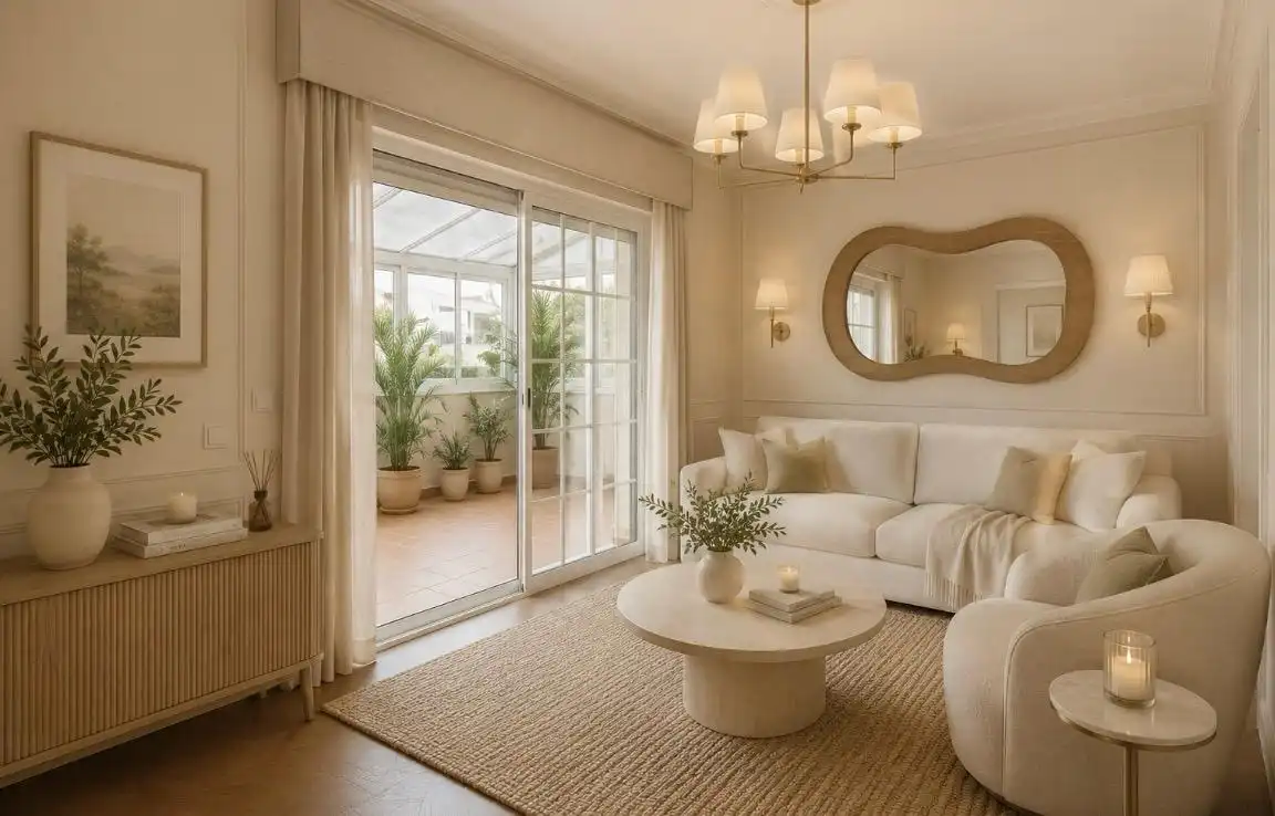 Sala d'estar de Àtic en venda en Madrid amb Aire condicionat, Calefacció i Terrassa