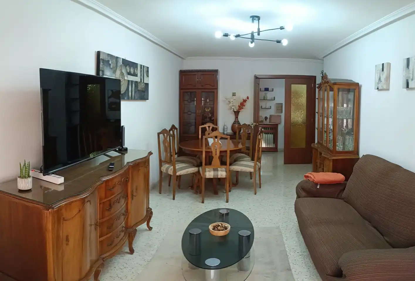 Wohnzimmer von Wohnung zur Miete in Calatayud mit Heizung, Terrasse und Möbliert