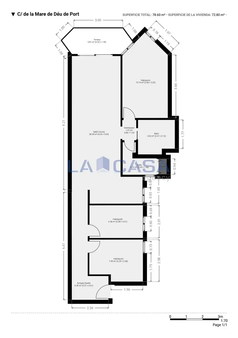 Appartement avec terrasse à vendre à Sants - Montjuïc, imagen 28
