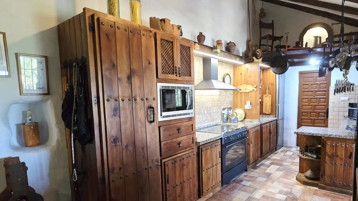 Casa rústica amb jardí en venda a Cómpeta, imagen 19