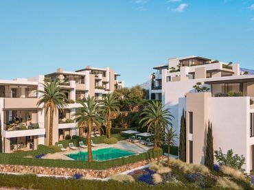 Piso con piscina en venta en Estepona Pueblo