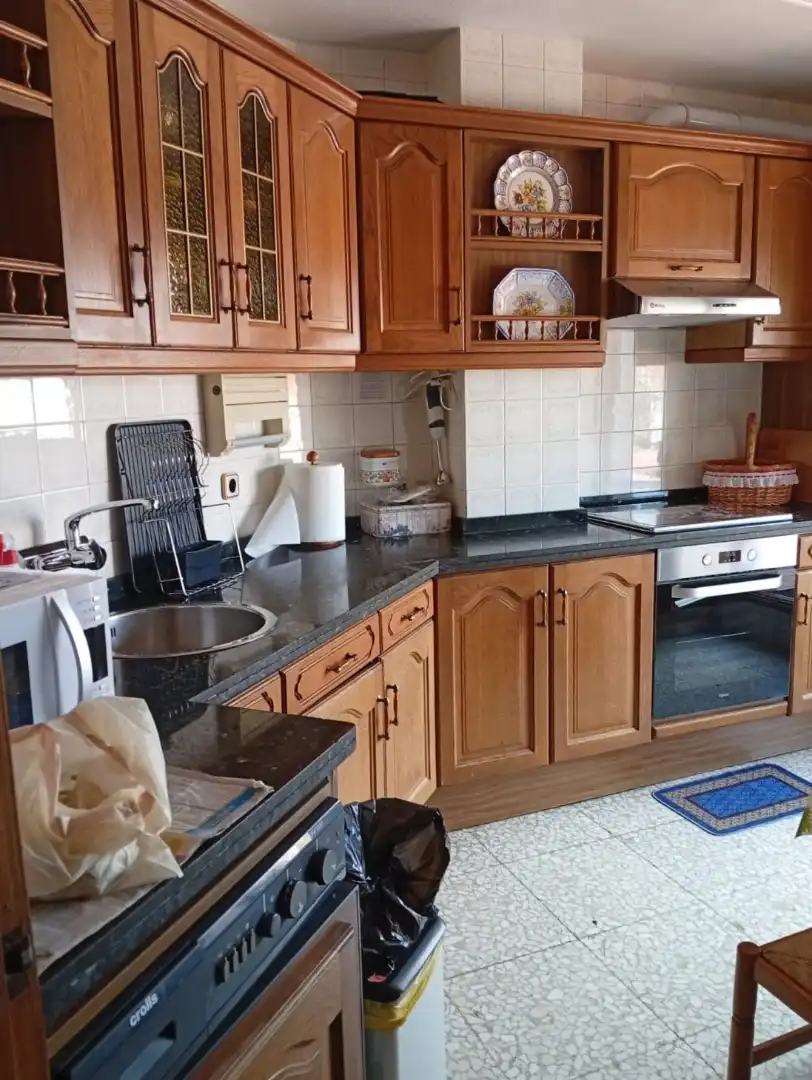 Kitchen of Attic for sale in Oviedo   with Heating, Parquet flooring and Terrace