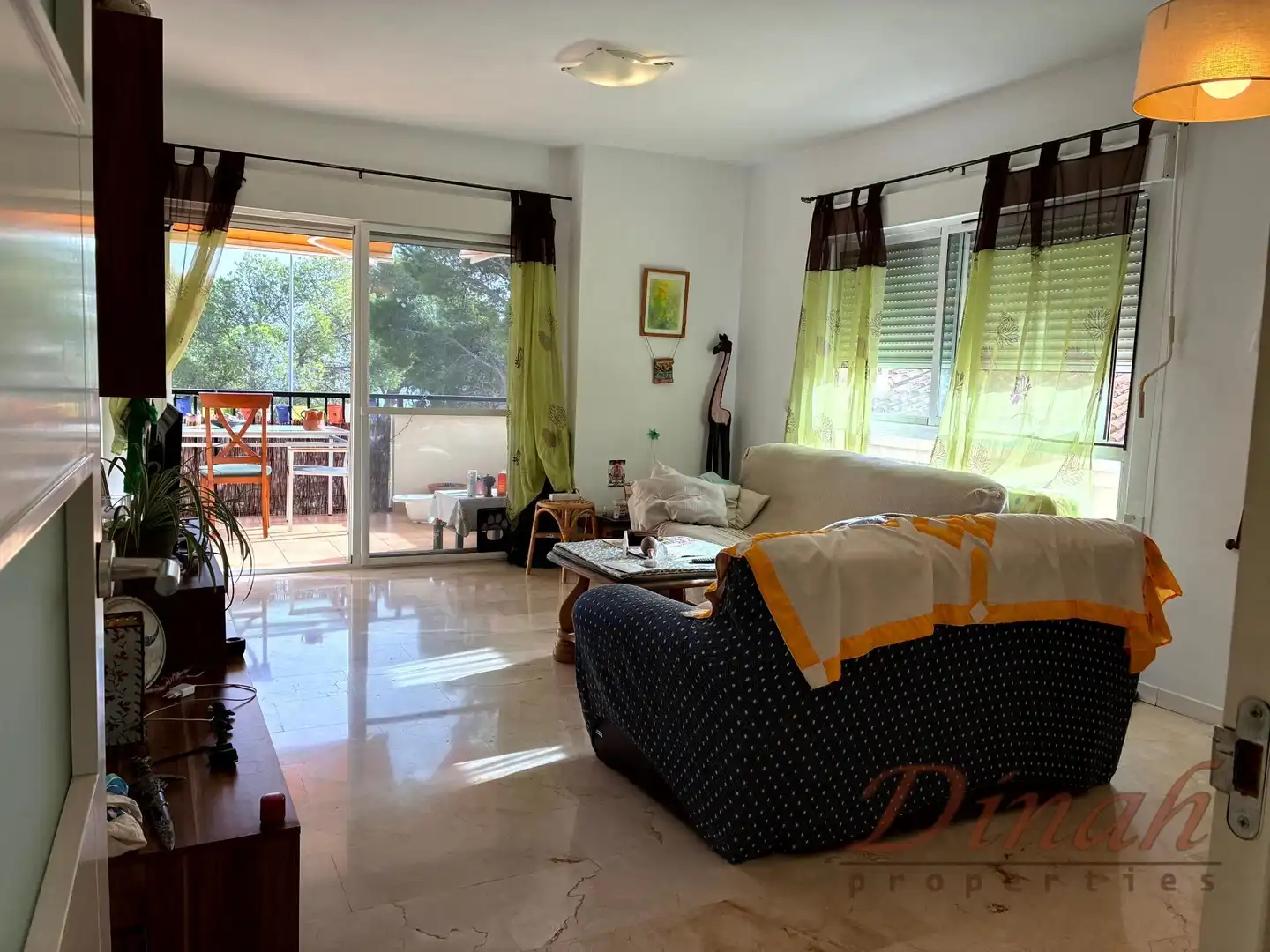 Sala d'estar de Apartament en venda en Altea amb Aire condicionat, Calefacció i Piscina comunitària