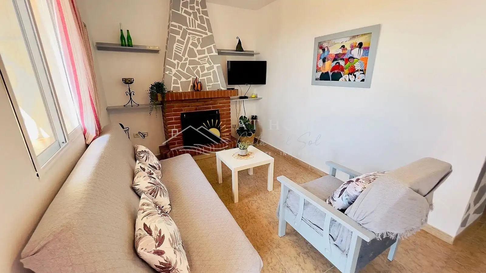 Sala d'estar de Casa o xalet en venda en Torrox amb Terrassa