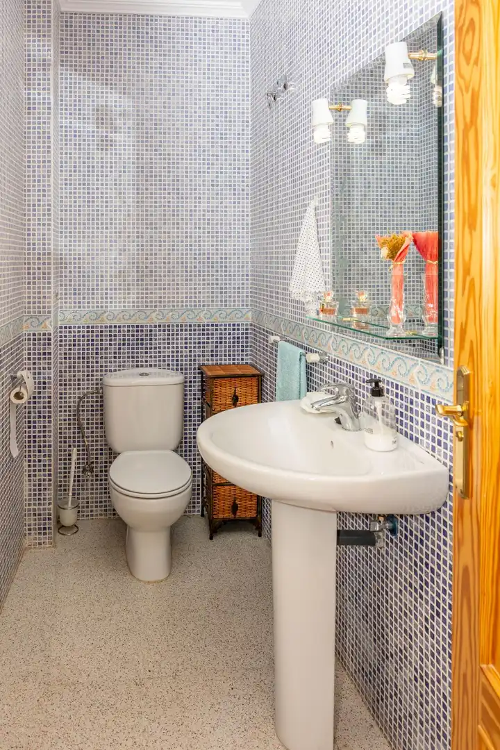 Bathroom of Houses for sale in Purullena  with Terrace