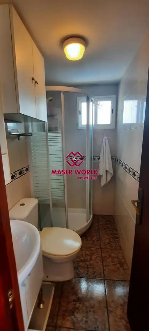 Bany de Casa o xalet en venda en Mazarrón amb Jardí privat, Terrassa i Piscina