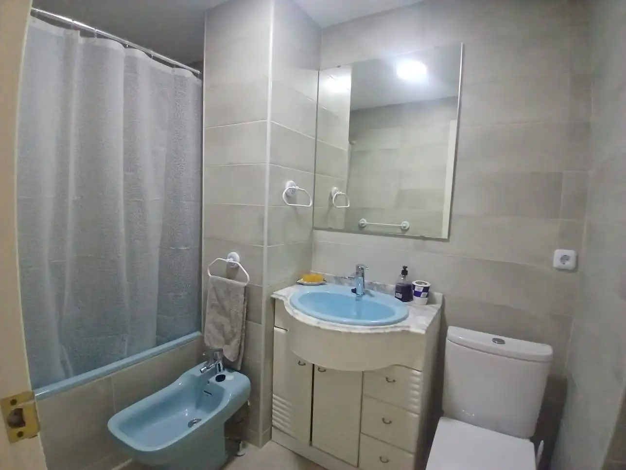 Bathroom of Flat for rent in Cartagena  with Air Conditioner, Heating and Furnished