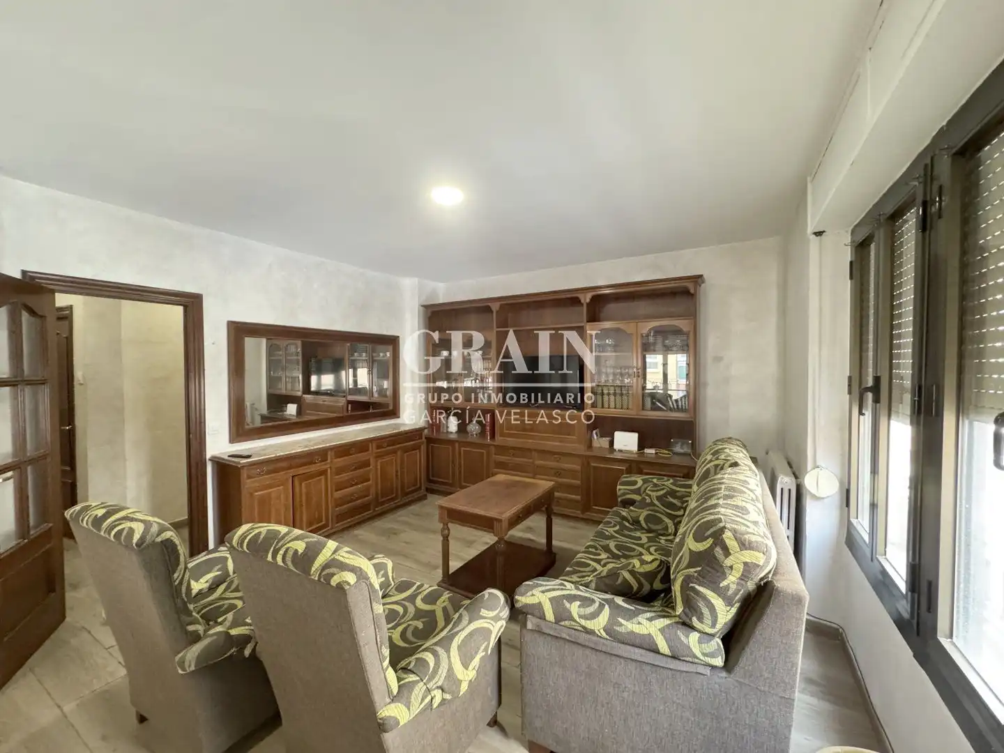 Living room of Flat for sale in  Albacete Capital  with Air Conditioner and Heating