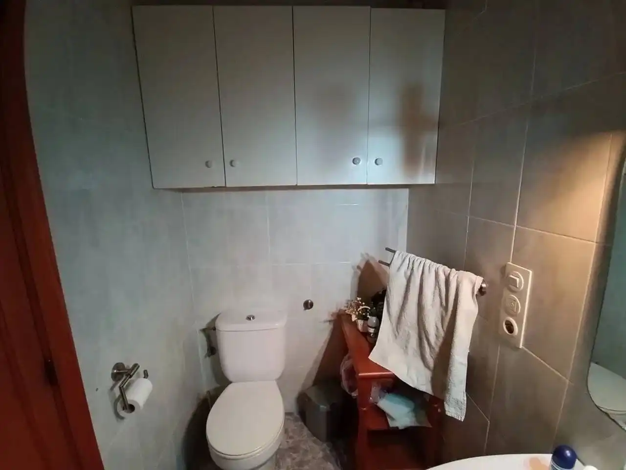 Baño de Casa adosada en venta en Vilallonga / Villalonga con Terraza y Amueblado