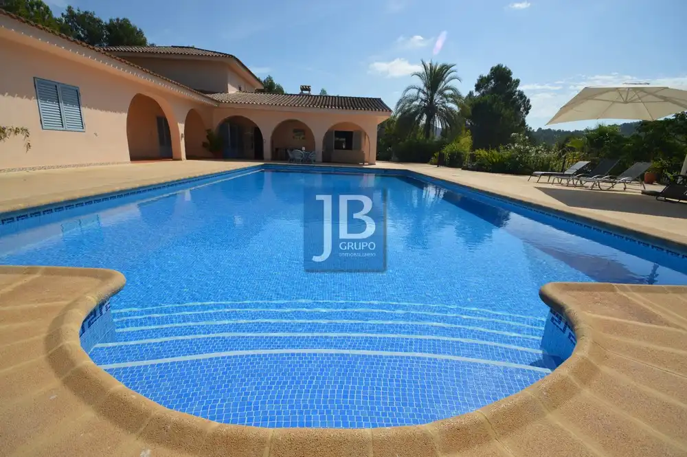 Swimming pool of Houses for sale in Xàtiva  with Air Conditioner, Private garden and Terrace