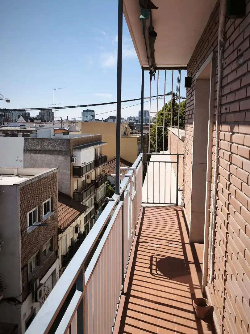 Terrasse von Wohnung zur Miete in Madrid mit Klimaanlage, Heizung und Terrasse