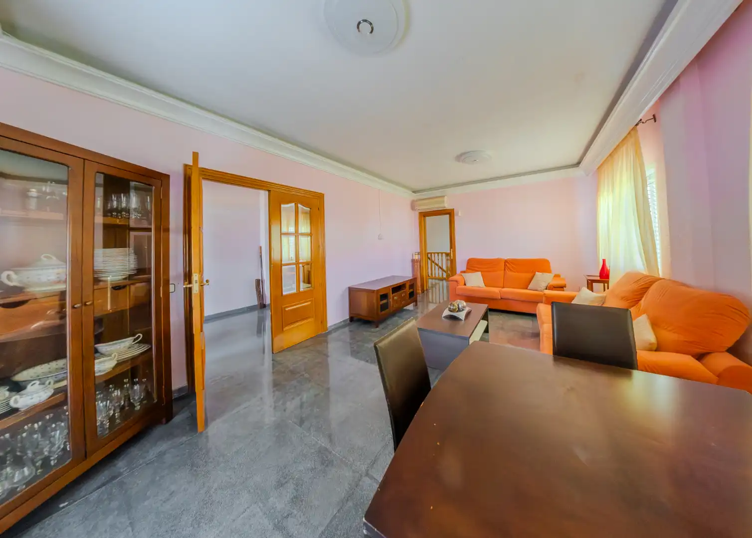 Living room of Houses for sale in Murcia  with Air Conditioner, Private garden and Terrace
