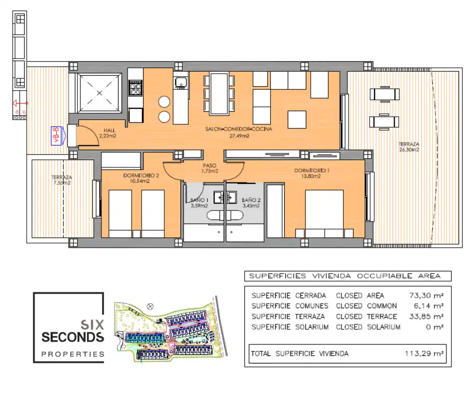 Ground floor with pool for sale in Orihuela Costa, imagen 51
