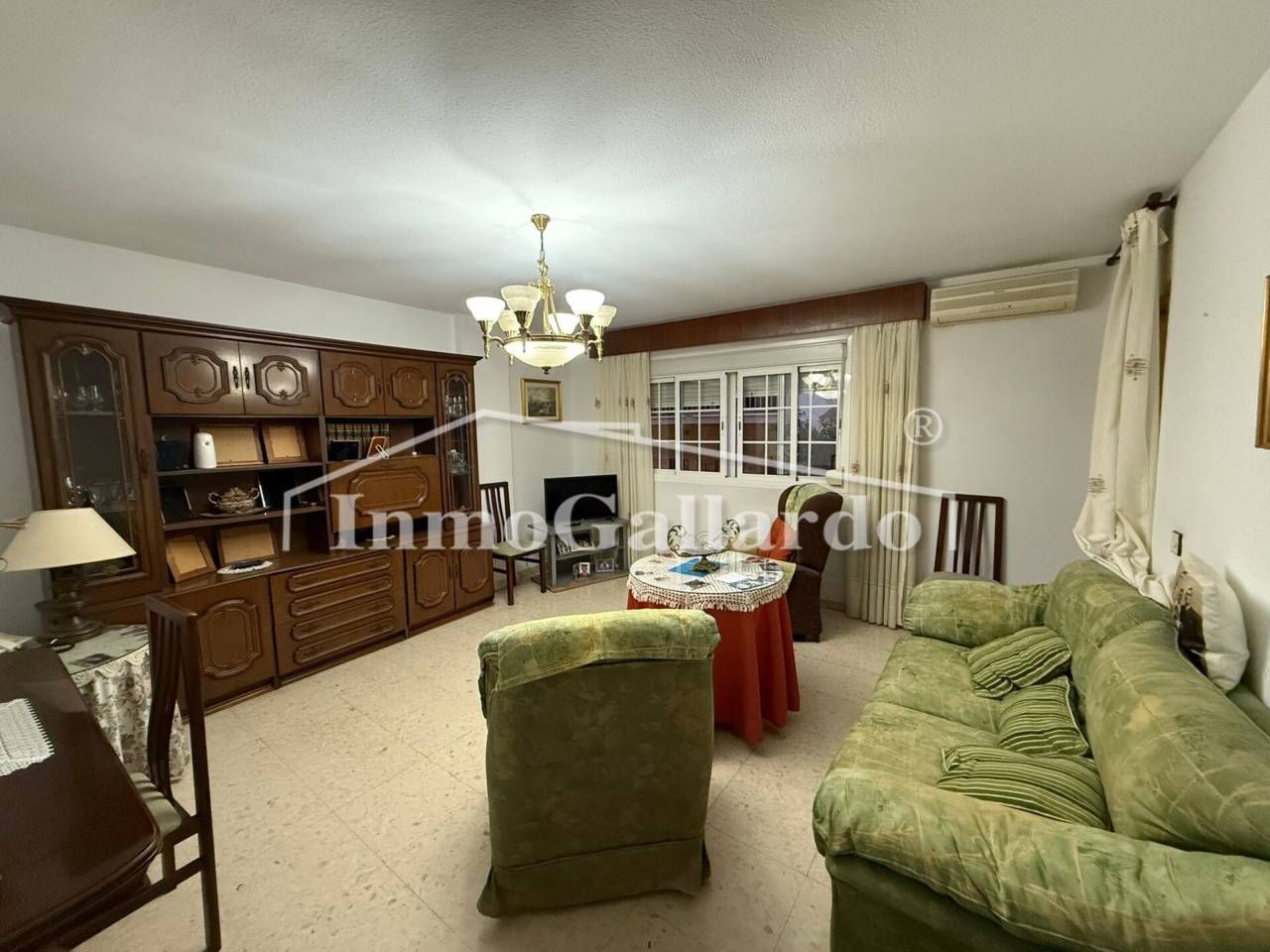 Living room of Flat for sale in Málaga Capital  with Air Conditioner, Terrace and Storage room