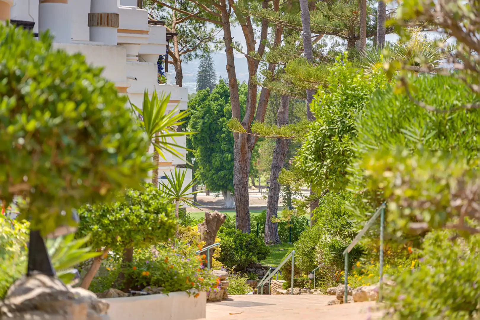 Garden of Ground floor for sale in Mijas  with Air Conditioner, Terrace and Swimming Pool