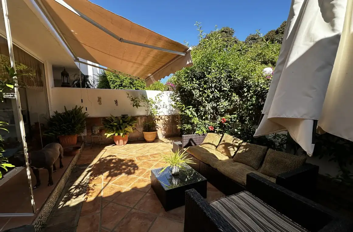 Terrace of Detached homes for sale in Marbella  with Air Conditioner, Heating and Private garden