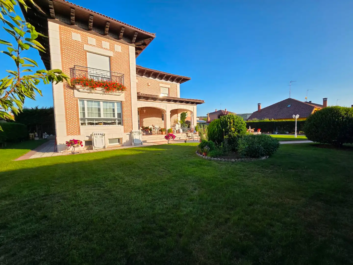 Garden of Houses for sale in Castrillo del Val  with Heating, Private garden and Parquet flooring
