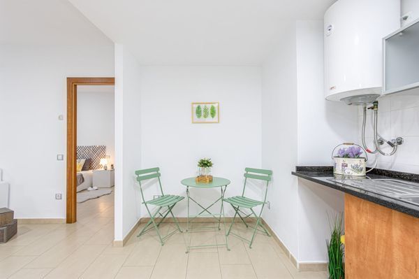 Kitchen of Apartment for sale in Blanes  with Air Conditioner, Heating and Community pool