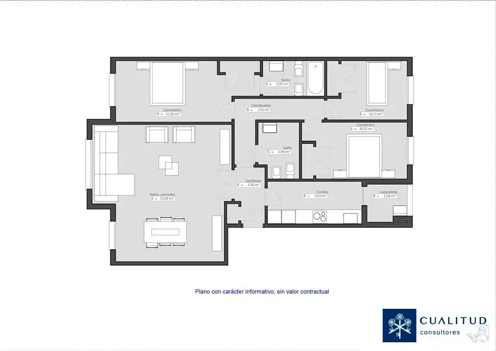 Flat for rent in Castellón de la Plana / Castelló de la Plana  with Storage room and Furnished