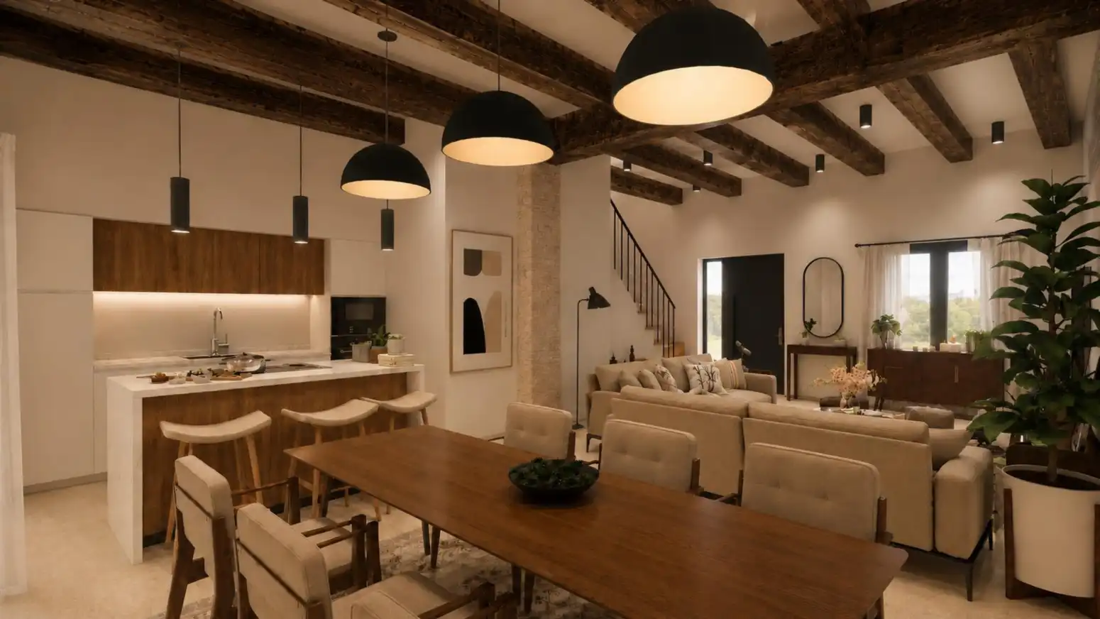 Sala d'estar de Casa o xalet en venda en Rafelbuñol / Rafelbunyol amb Calefacció, Parquet i Terrassa