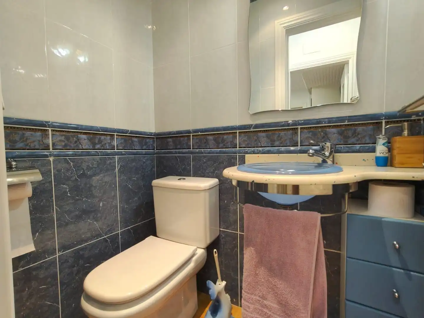 Bathroom of Detached homes for sale in Polinyà  with Air Conditioner, Private garden and Parquet flooring