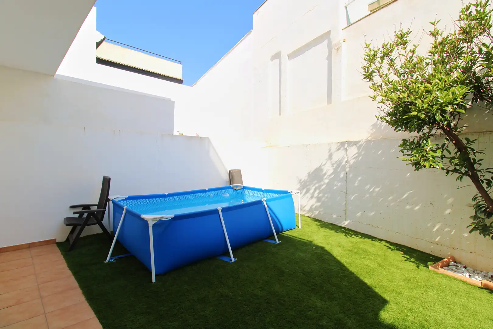 Piscina de Casa adosada en venta en Alhaurín de la Torre con Aire acondicionado, Jardín privado y Terraza