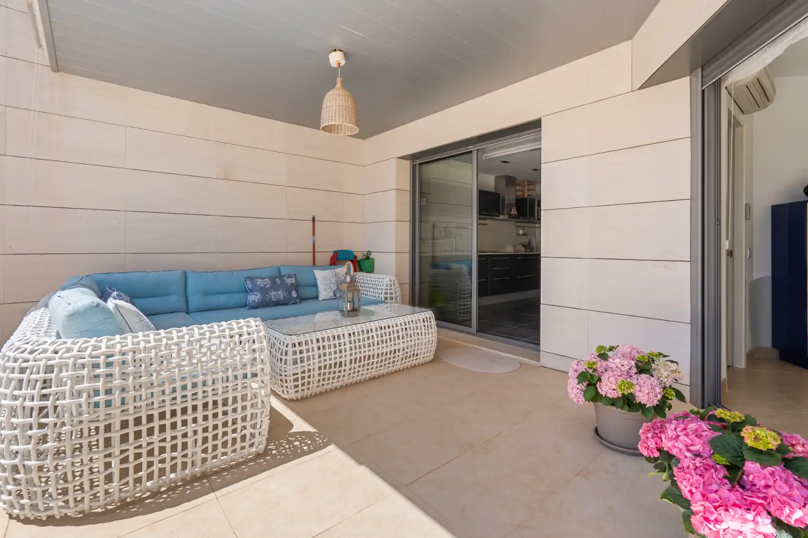 Terraza de Casa adosada en venta en Torredembarra con Aire acondicionado, Calefacción y Parquet