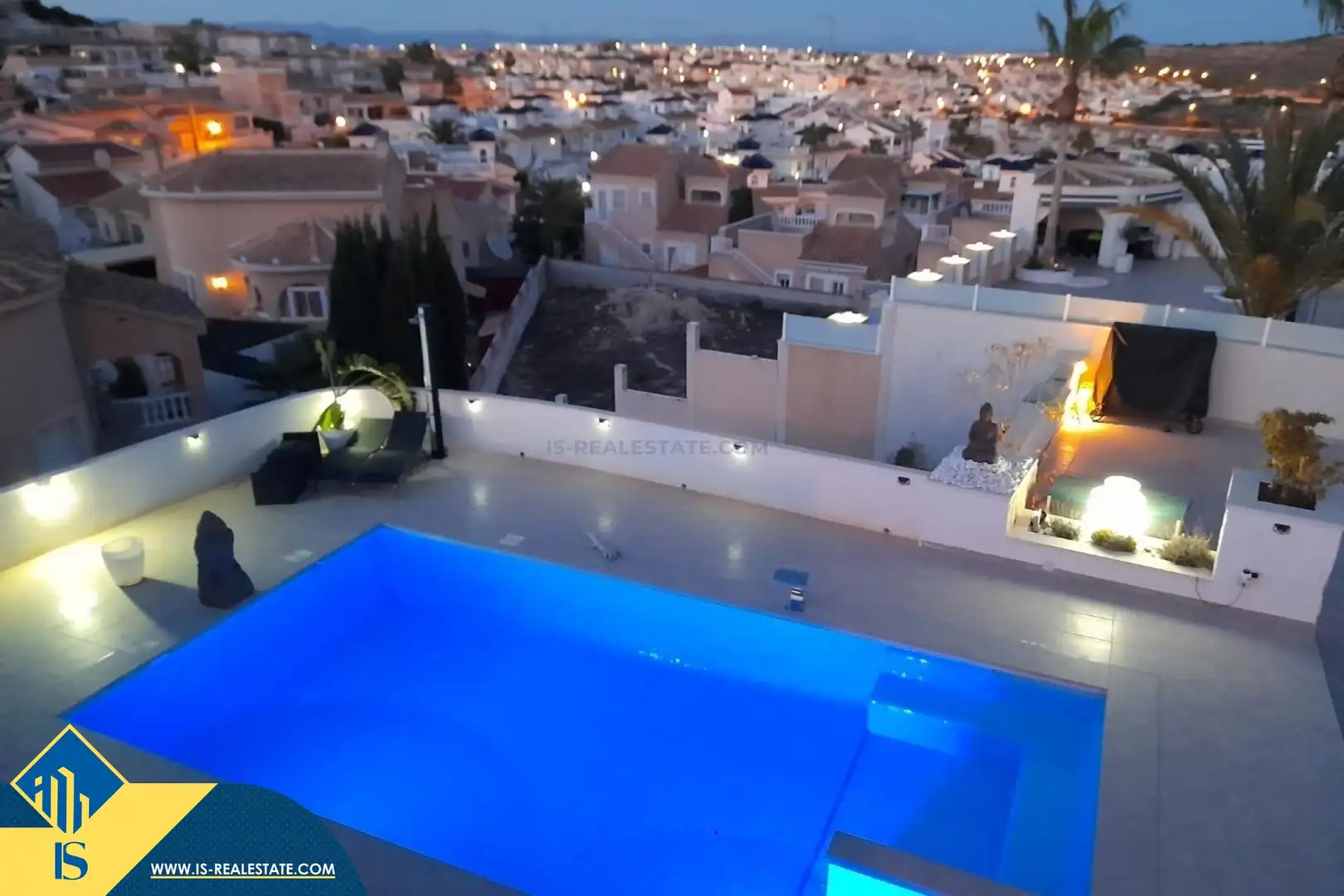 Piscina de Casa o xalet en venda en Rojales amb Jardí privat, Terrassa i Piscina