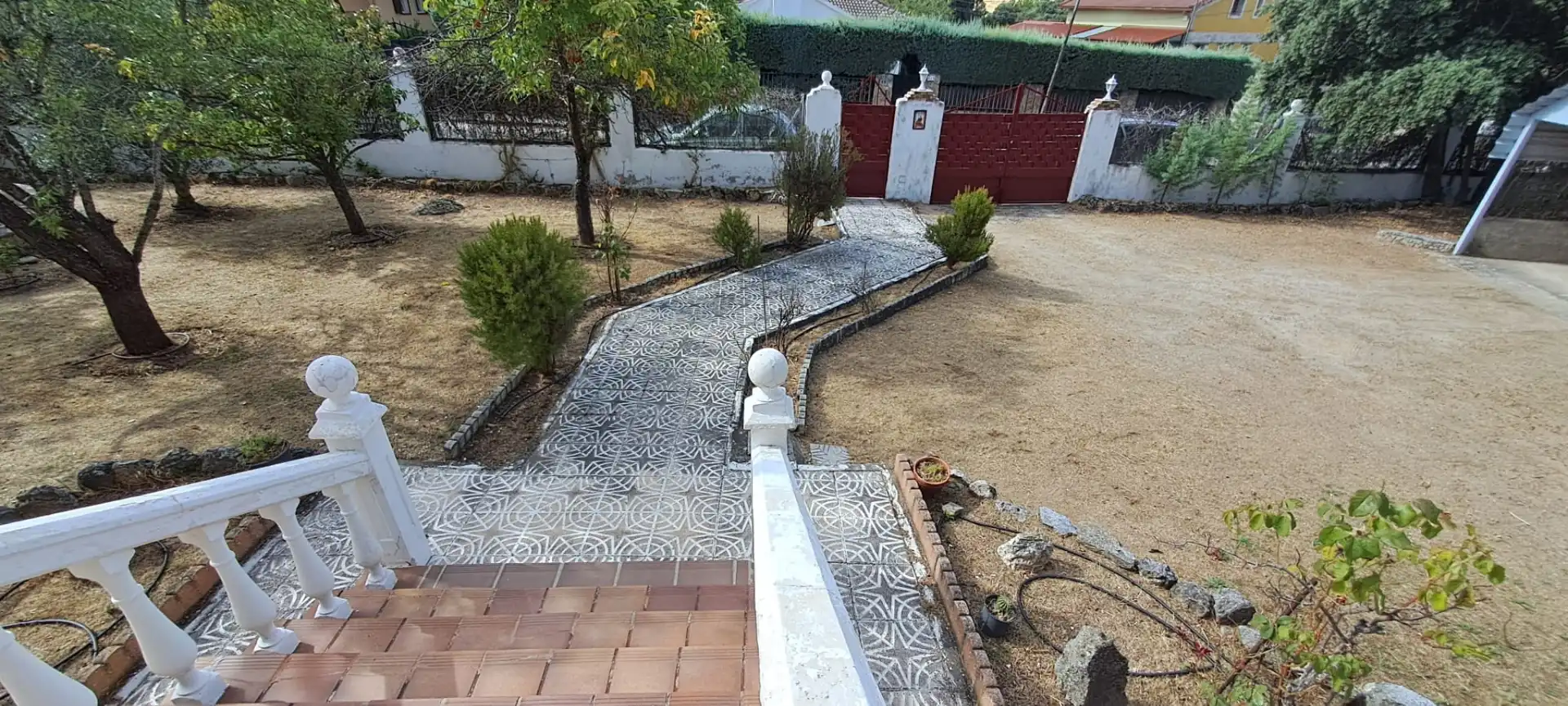 Terrassa de Casa o xalet en venda en Ituero y Lama amb Calefacció, Jardí privat i Moblat