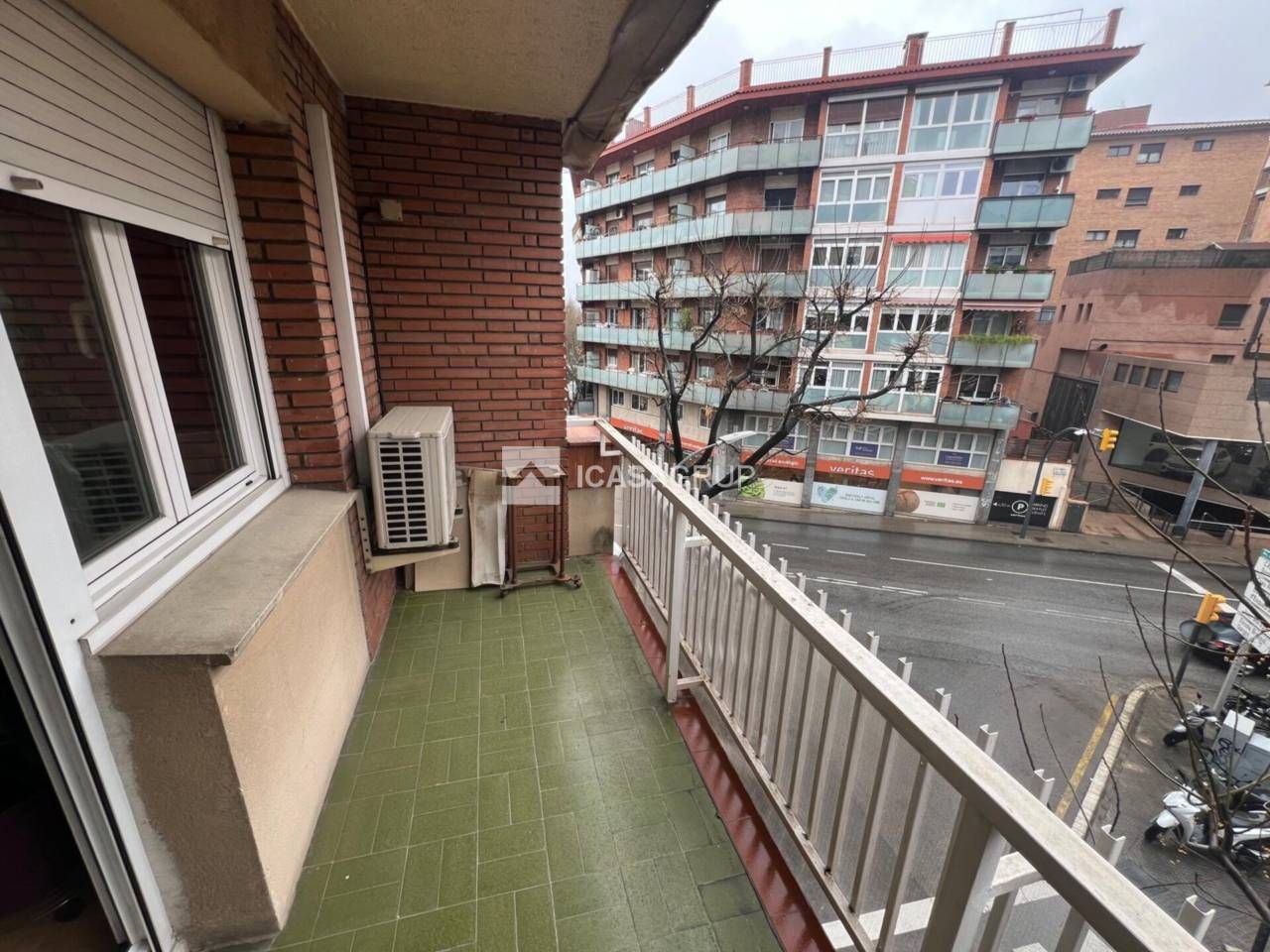 Balcony of Flat for sale in Sant Cugat del Vallès  with Air Conditioner, Parquet flooring and Balcony